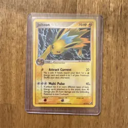 Pokemon Jolteon 8/115 Unseen Forces Rare 70 HP Card 2005 English - Image 1