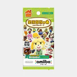 FREE SHIPPING! 1pack Animal Crossing amiibo card Vol.1 / 3 cards inculded - Image 1