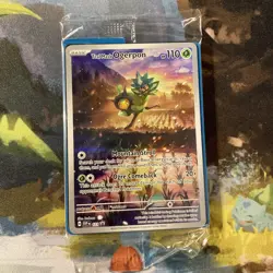 Teal Mask Ogerpon (SVP 123) sealed black star rare TWM ETB promo card - Image 1