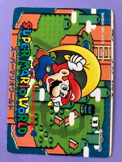 38 Lemmy Koopa Super Mario Bros 3 Card TGC Nintendo Bandai 1989 Japanese JP - Image 4