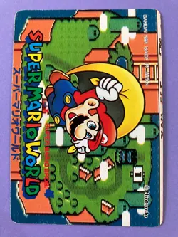 38 Lemmy Koopa Super Mario Bros 3 Card TGC Nintendo Bandai 1989 Japanese JP - Image 5