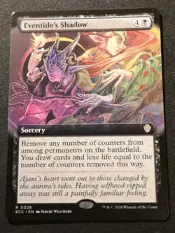 Eventide's Shadow - Extended Art - ECC - MTG - EN - NM - 0028 - Image 1