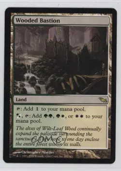 Wooded Bastion Magic: Shadowmoor #281 2008 - Image 1