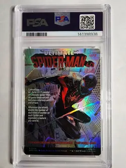 Miles Morales (0234) (Borderless) Marvel's Spider-Man Foil PSA 9 - Image 2