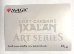 Resplendent Angel 59 Art Series Lost Caverns of Ixalan MTG Magic the Gathering - Image 2