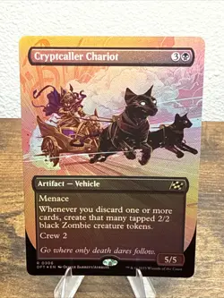 Cryptcaller Chariot (Borderless) Aetherdrift Foil - Image 1