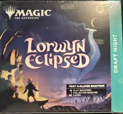 MTG Lorwyn Eclipsed Draft Night Box (12 Booster & 1 Collector pack) - Sealed - Image 1