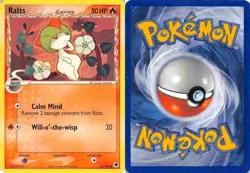 Ralts 61/101 Common Dragon Frontiers Pokemon MP - Image 3