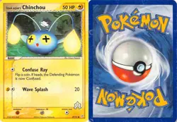 Team Aqua's Chinchou 49/95 Common Team Magma vs Team Aqua Pokemon HP/DMG - Image 3