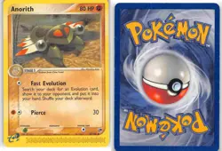 Anorith 27/100 Uncommon Sandstorm Pokemon LP - Image 3