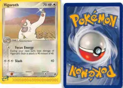 Vigoroth 52/100 Uncommon Sandstorm Pokemon MP - Image 3