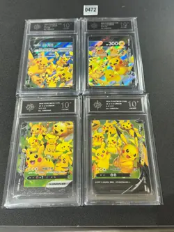 Pikachu V-union Promo 109/S-P - 112/S-P Combination Set - Pokemon Card Grade10 - Image 1