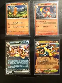 Pokemon TCG - Charizard Evolutions Promo Card Lot (Ex, Mega Y, Cosmo Holo) - Image 1