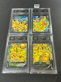 Pikachu V-union Promo 109/S-P - 112/S-P Combination Set - Pokemon Card ChGrade10 - Image 1