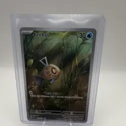 Pokemon Feebas Illustration Rare Holo SV08 Surging Sparks 198/191 30HP - Image 1