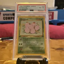 Exeggcute 52/64 1999 Jungle 1st Edition PSA 6 Pokemon Card - Image 2