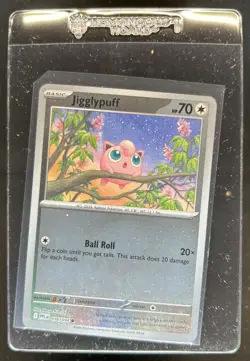 2025 Pokemon Phantasmal Flames Jigglypuff Common #076/094 - Image 1