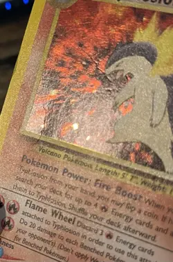 Typhlosion Holo - Pokemon 2000 Neo Genesis #18 VG-EX - Image 3