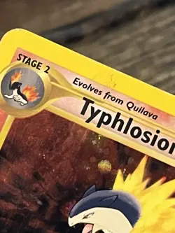 Typhlosion Holo - Pokemon 2000 Neo Genesis #18 VG-EX - Image 5