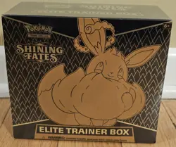 Pokemon TCG Shining Fates Elite Trainer Box Brand New Factory Sealed Rare Mint - Image 1