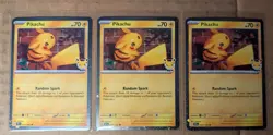 🌪⚡ Pikachu Pokemon Day 2026 Promo STAMPED HOLO w/ SWIRLS – 051/162 ⚡🌪 - Image 1