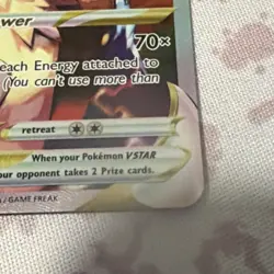 Pokemon TCG Lucario VSTAR SWSH291 Sword & Shield - Image 4