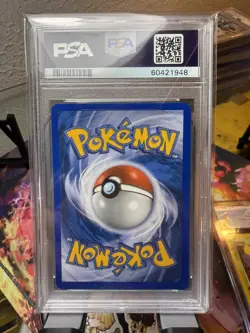 2006 Pokemon EX Legend Maker 28 Wobbuffet Reverse PSA 8 NM-MT - Image 2