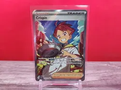 Pokemon TCG Crispin 164/142 Full Art Ultra Rare Stellar Crown Double Rare NM/M - Image 1