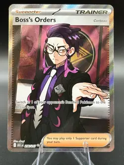 Boss’s Orders 256/217 Ultra Rare Full Art Pokemon TCG Ascended Heroes - Image 1