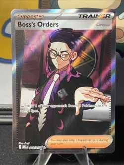 Boss's Orders [Corbeau] 256/217 Pokemon TCG Me: Ascended Heroes Ultra Rare Holo - Image 1