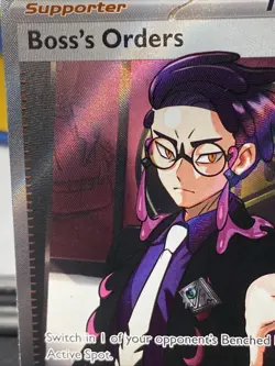 Boss's Orders [Corbeau] 256/217 Pokemon TCG Me: Ascended Heroes Ultra Rare Holo - Image 3