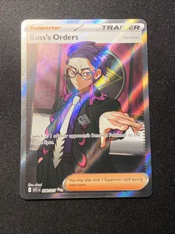 Boss's Orders [Corbeau] 256/217 Pokemon TCG Me: Ascended Heroes Ultra Rare Holo - Image 5