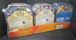Pokemon TCG 3-Pack EX Tins Pikachu, Zygarde, Mewtwo - Sealed, New - Image 2