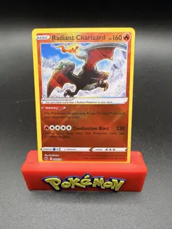 Radiant Charizard 020/159 (NM) - Crown Zenith - Radiant Rare - Pokemon TCG - Image 1