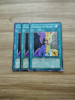 Yu-Gi-Oh! - Change Of Heart 3X - Full Playset - Image 1