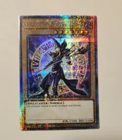 Yugioh! Dark Magician (8th Art) Quarter Century Secret Rare Stampede RA04-EN106 - Image 5