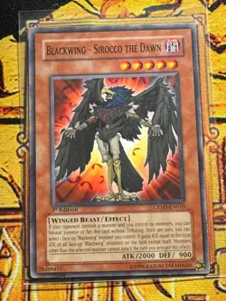 Blackwing - Sirocco the Dawn CRMS-EN010 Crimson Crisis 1st Edition | LP - Image 1