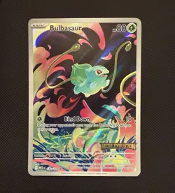 Bulbasaur - (Mega Evolution Stamped) 133/132 Miscellaneous Cards & Products Holo - Image 1
