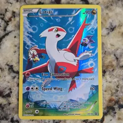 Pokemon Latias Promo Full Art Holo Basic 90HP XY78 XY 2015 English Card - Image 1