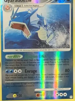 2 Gyarados Reverse Holo + Magikarp + 2 Energy Water Pokemon Cards Dragon DNA - Image 4