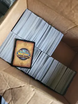 Lot Of 1150 WoW World of Warcraft TCG Cards Bulk Unsorted, Mixed Sets, AS IS! - Image 1