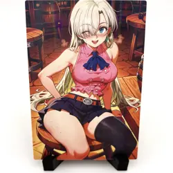 The Seven Deadly Sins Elizabeth Liones Sexy Anime Waifu Goddess Story Art Card - Image 2