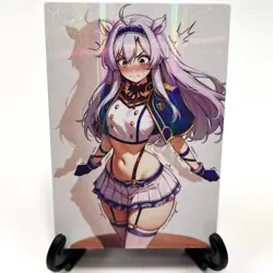Rokuaka Sistine Fibel Sexy Anime Waifu Girl Doujin Lewd Goddess Story Art Card - Image 2