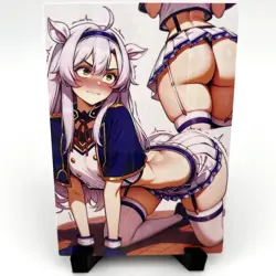 Rokuaka Sistine Fibel Sexy Hot Anime Waifu Girl Lewd Goddess Story Holo Art Card - Image 1