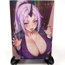 TenSura Shion Sexy Hot Anime Waifu Girl Doujin Lewd Goddess Story Holo Art Card - Image 2