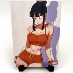 Dragon Ball Z Chi-Chi Sexy Anime Waifu Girl Doujin Lewd Goddess Story Art Card - Image 1