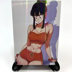 Dragon Ball Z Chi-Chi Sexy Anime Waifu Girl Doujin Lewd Goddess Story Art Card - Image 2