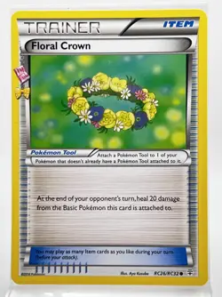 Floral Crown RC26/RC32 Radiant Collection Generations Regular Pokemon Card LP - Image 1