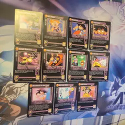 DBZ CCG Score Goku (GT) Season Complete Promo Set of 11 Cards! - Image 1