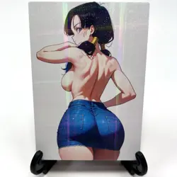 Dragon Ball Z Videl Sexy Hot Anime Waifu Girl Lewd Doujin Goddess Story Art Card - Image 2